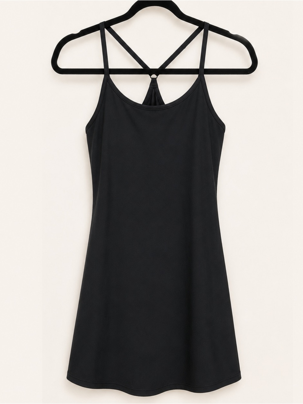 NWOT Outdoor Voices Black Dress Built In Shorts Size XS